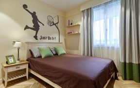 家庭地中海风格学生卧室装修效果图