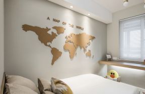 房屋現(xiàn)代 臥室背景墻