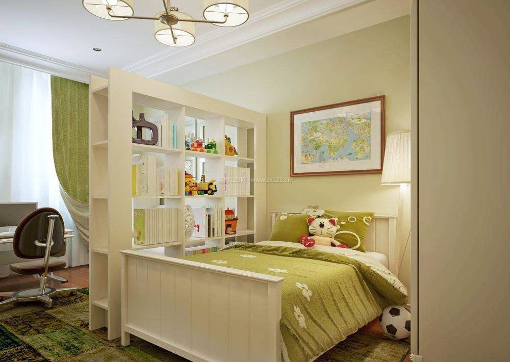 儿童卧室家具玄关隔断装修效果图片大全