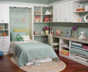 儿童卧室家具图片 装饰柜装修效果图片