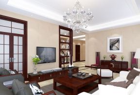 家庭室内设计中式家具电视柜图