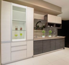 小面积厨房橱柜 简约现代风格装修效果图