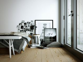 黑白时尚家居装饰品卧室