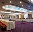欧式大型会议室吊顶装修效果图