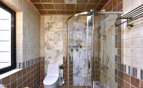 160平米欧式卫生间瓷砖颜色装修效果图片