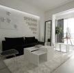 现代风格住宅客厅沙发背景墙设计效果图