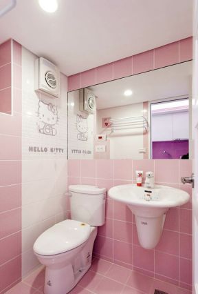 40平米卫生间 卫生间墙砖装修效果图片