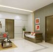 130平米客厅简单现代室内设计