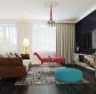 家庭室内装潢客厅现代灯具设计效果图
