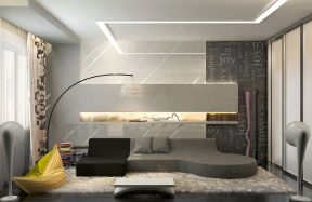 客廳現(xiàn)代燈具 室內(nèi)裝飾設計效果圖
