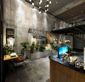 小型花店收银台装修效果图片-每日推荐