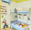 温馨儿童房高低床装修效果图片欣赏
