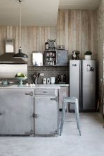 现代家装设计餐厅厨房隔断柜造型 