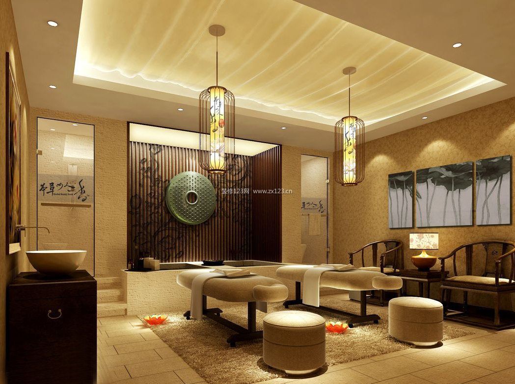 昆明美容院装修 美容院怎么装修才好_装修设计_装修123