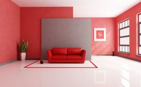 现代室内设计米白色地砖装修效果图片