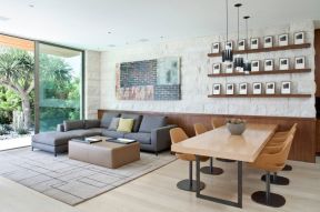 现代室内设计 风格沙发背景墙