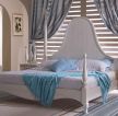地中海风格实木家具卧室床的摆放