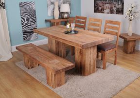 欧式实木餐桌 小户型餐桌设计