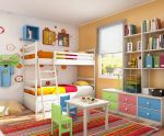 儿童卧室组合家具设计效果图