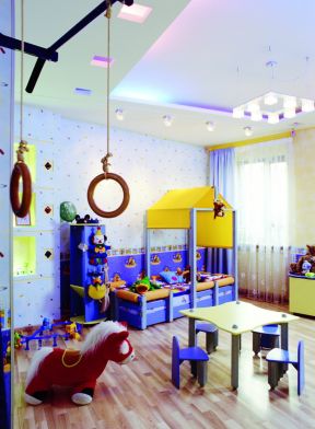 儿童卧室组合家具设计图片2023
