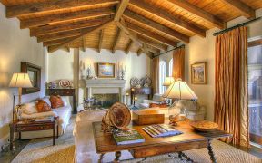 室内设计地中海风格 木质别墅