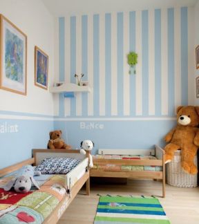10平儿童房室内儿童床装修效果图片