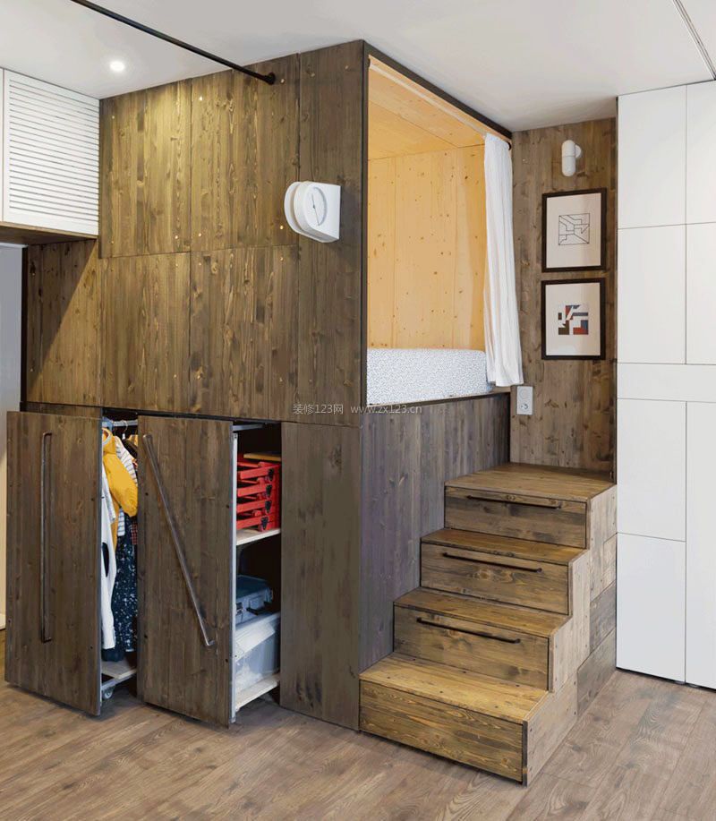 创意小户型卧室设计小面积 