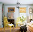 现代简欧家居客厅家具颜色搭配效果图欣赏