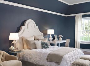 家居卧室装潢效果图 卧室墙壁颜色效果图
