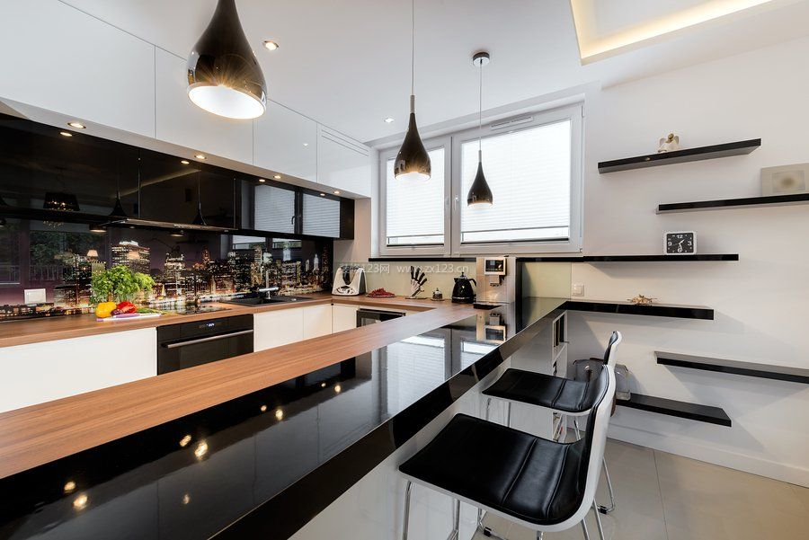 简约现代风格整体厨房橱柜设计