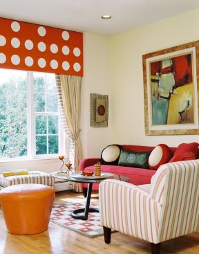 现代温馨家装小户型布艺沙发