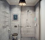 4平米正方形卫生间家居浴室装修效果图