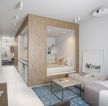 单身公寓30平米户型简单客厅设计