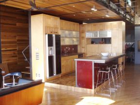 70平米两室一厅小厨房装饰 开放式厨房图片