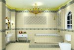 别墅地中海风格浴室装修图片
