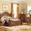 卧室欧式古典床床头背景装修效果图片