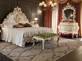 欧式古典卧室设计案例图片