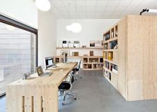 自贡100多平的简易、现代、小型办公室装修设计！