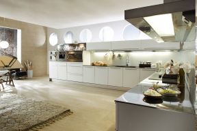 现代风格厨柜 碳钢厨柜