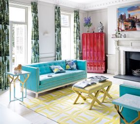 客厅乳胶漆颜色 现代简约欧式风格