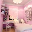 7平米卧室粉色墙面装修效果图片