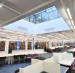 现代图书馆书架建筑设计效果图