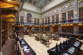 现代欧式古典书馆建筑设计 