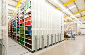 现代书馆建筑设计 书架的样式图片