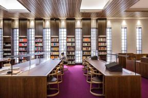 现代书馆建筑设计 学校建筑效果图