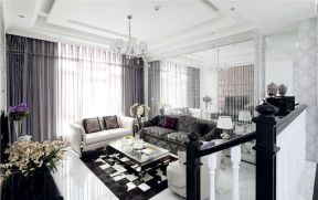新古典客厅组合沙发装修设计效果图片