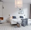 北欧风格装修设计卧室家具床图片