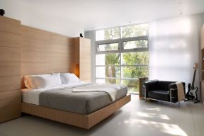 现代简约家装风格卧室家具床图片