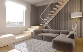 现代风格室内设计 复式楼楼梯