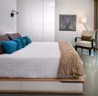 现代化简约风格新房卧室床设计